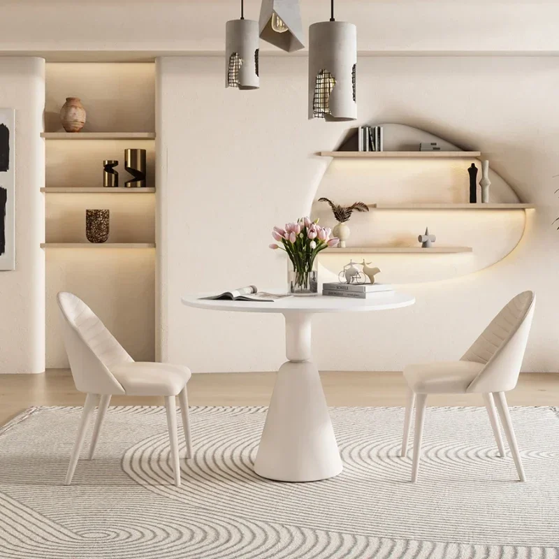 Ceramic Dining Table Elegant Tables Oval Marble Round Luxury Restaurant Designer Rectangular Service Free Shipping Muebles Room