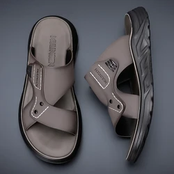 Men's fashion versatile casual non-slip wearable outdoor home beach shoes sandals