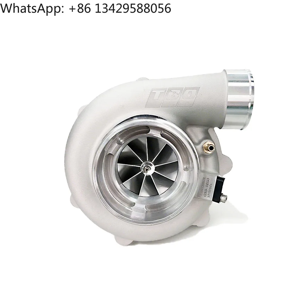 

TBO Ball Bearing Turbo For G35-1050(GT) Compressor 0.75AR Turbine 4Bolts/76 Vband 0.63/0.82AR