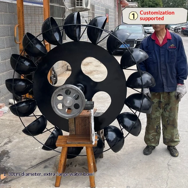Customized Impact-oblique Type Blade and Impeller for Low-speed Hydroelectric Generators Ranging From 0.8m To 1.6m