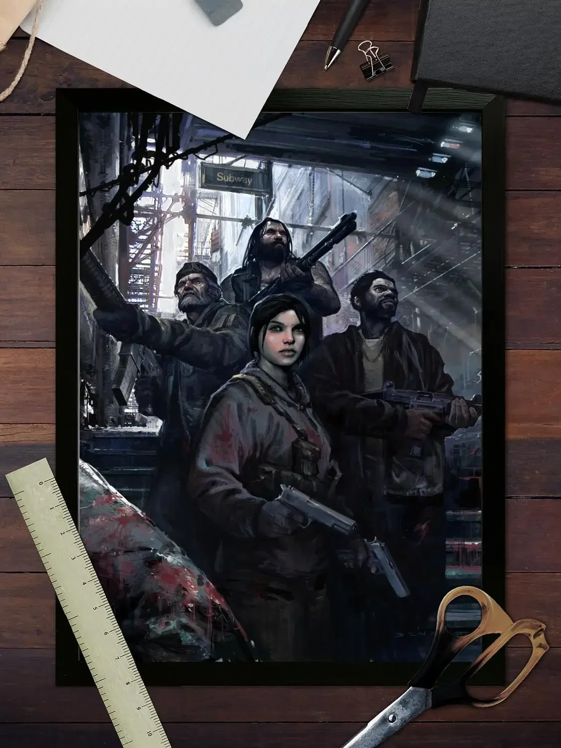 ملصق فني من القماش لعبة Left 4 Dead 2 وفن جداري، طباعة صور، عائلة حديثة، ديكور غرفة النوم، ملصقات، لوحة زخرفية