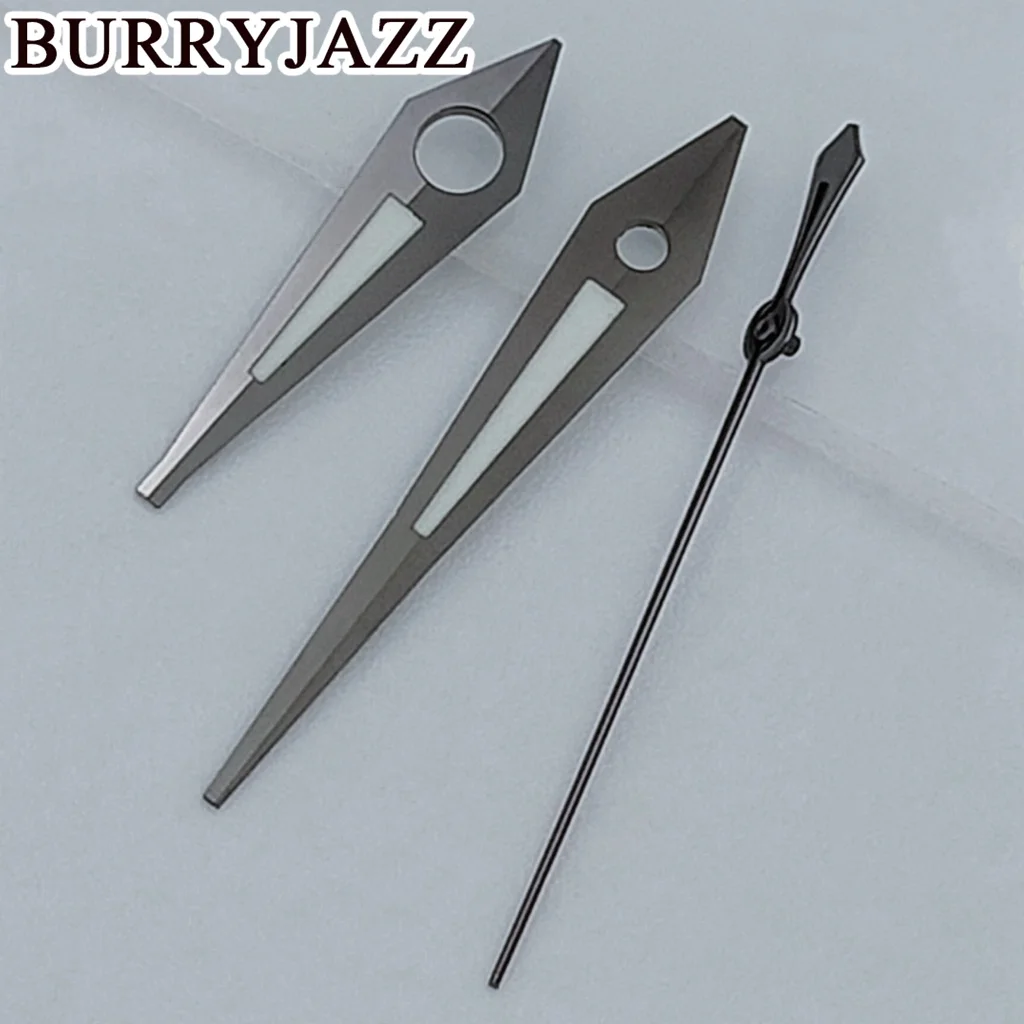 BURRYJAZZ jam tangan NH35 NH36 NH38 7S26 7S36 4R35 4R36 tangan perak emas mawar pistol hijau bercahaya