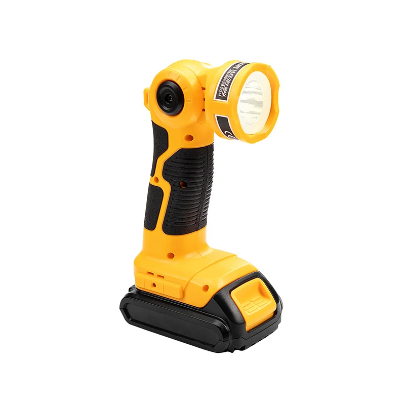 Lamp Work Light Tool Light Spotlight Light For DEWALT 3W 14.4V-20V Li-ion Battery DCB182 DCB206 DCB609Flashlights Electric Torch