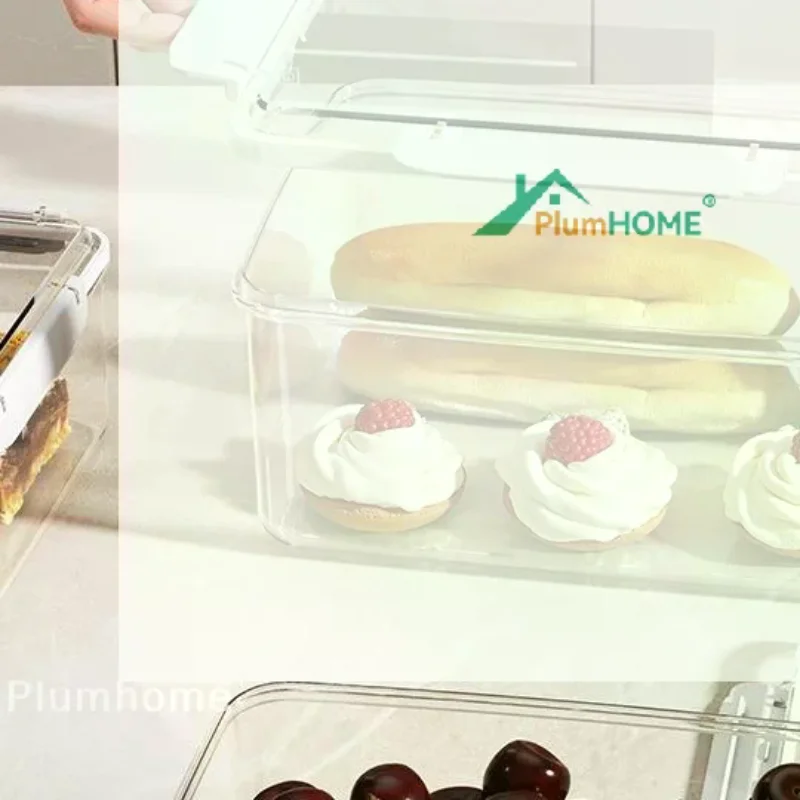 Meal Prep Organizer - Storage Containers Fresh Food Containers Fridge