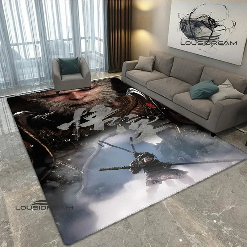 3D game Black Myth: WuKong carpet non-slip carpet carpets for living room Yoga mat Outdoor carpet bedroom decor birthday gift