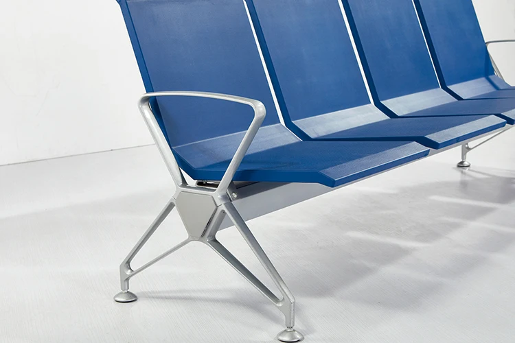 Morden Style Waiting Chair Public Seat Polyurethane Row Chair With Thickened For Airport Hospitals Hotels Schools Halls Malls