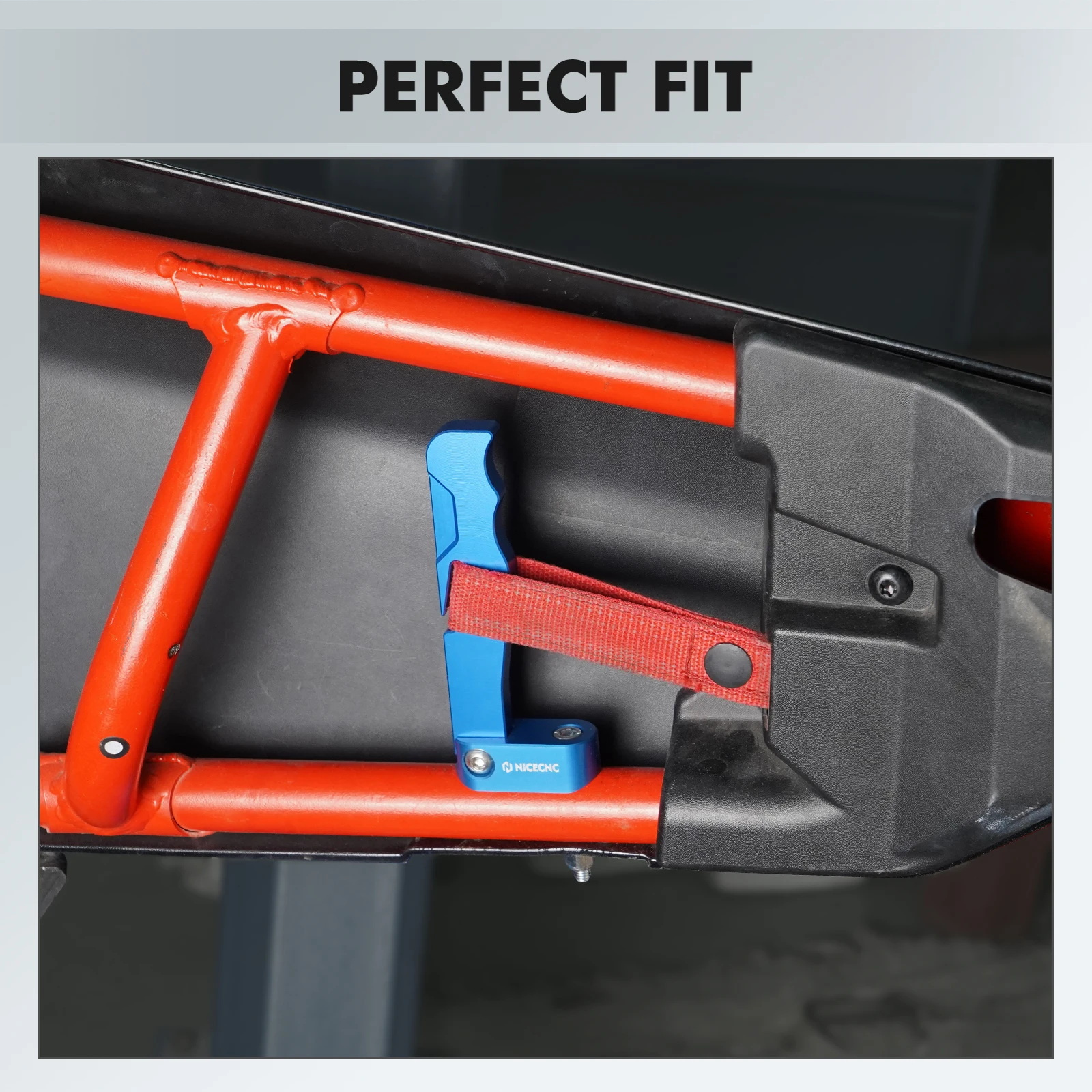 

NICECNC For Can-Am UTV Door Handle Kit UTV For Can Am Maverick X3 Max R 4x4 Turbo DPS XRS XRC 2017-2023 2020 2019 Aluminum Alloy