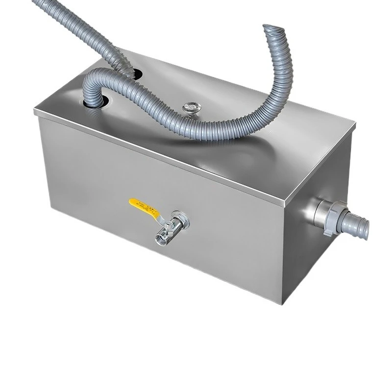 Séparateur d'eau et d'huile, filtre de restauration de cuisine, précipité commerciale des eaux usées, réservoir de séparation d'huile enterrée