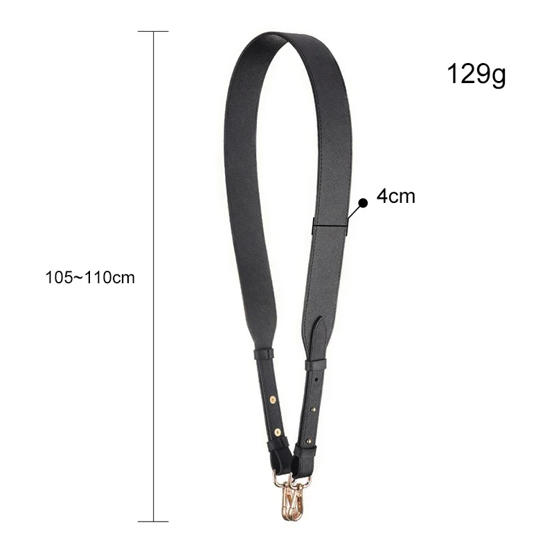 1/2/5pcs Bag Strap Gold Buckle Handbag Straps Replacement Parts Bag Belts Leather Handles for Women Shoulder Bags Accessories