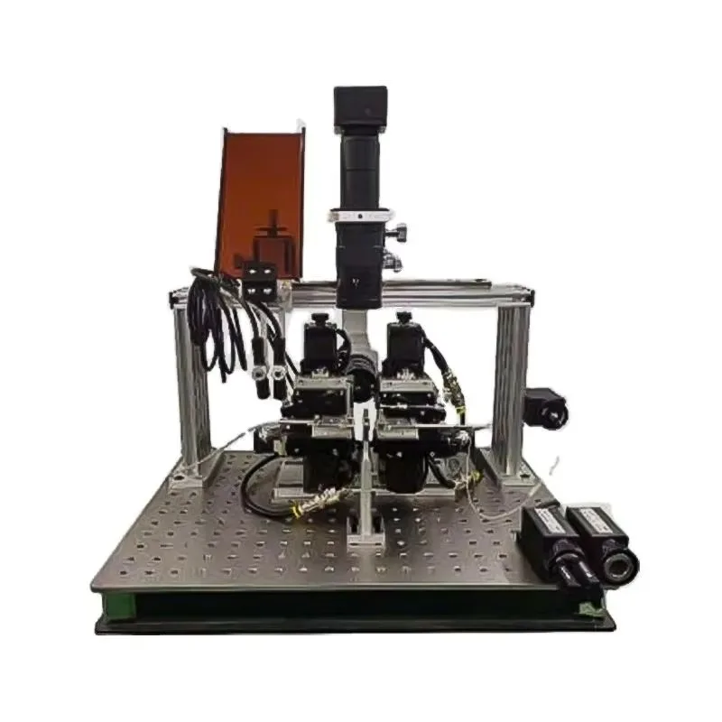 EVAWGIB Fiber Optic Broad Beam Collimating Coupler Alignment System for PLC Fiber Splitter Manufacturing
