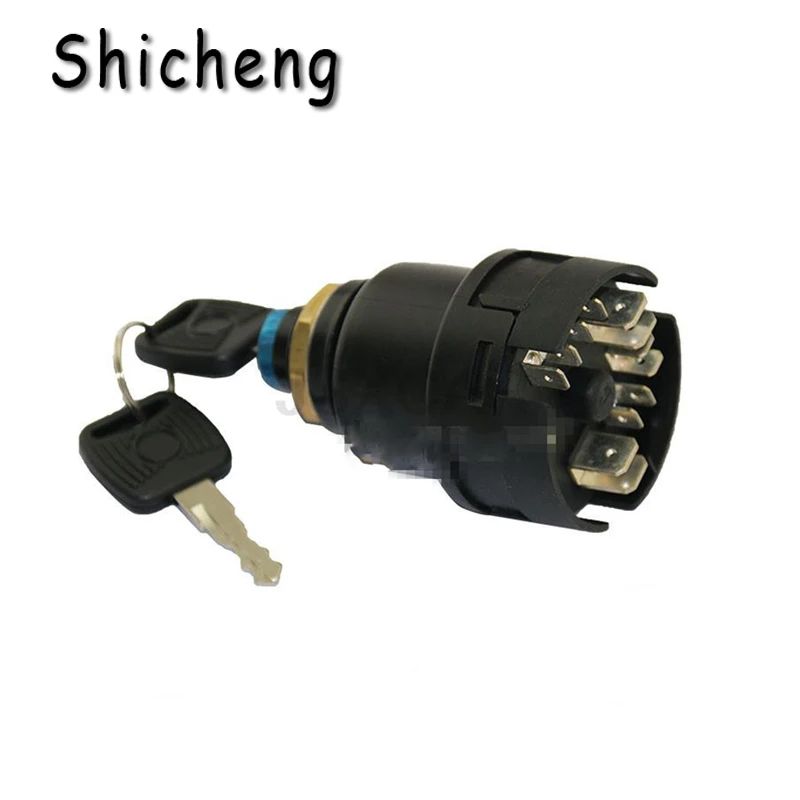 Excavator Ignition Switch One-key Start Switch 14.0322.0000 Excavator Parts For Yuchai/SDLG LG660