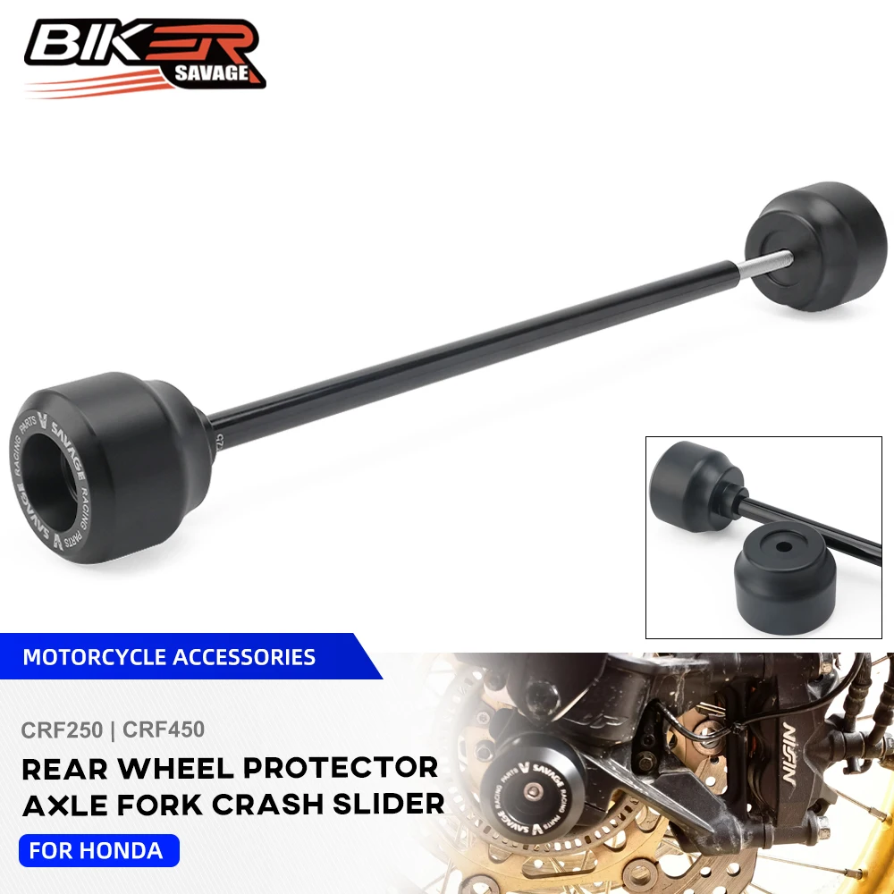 

Wheel Fork Slider Protector For Honda CRF250 CRF450 2024 Rear Wheel Hub Anti-Collision Motorcycle CRF-250 CRF-450 RX/RL/L/R/X