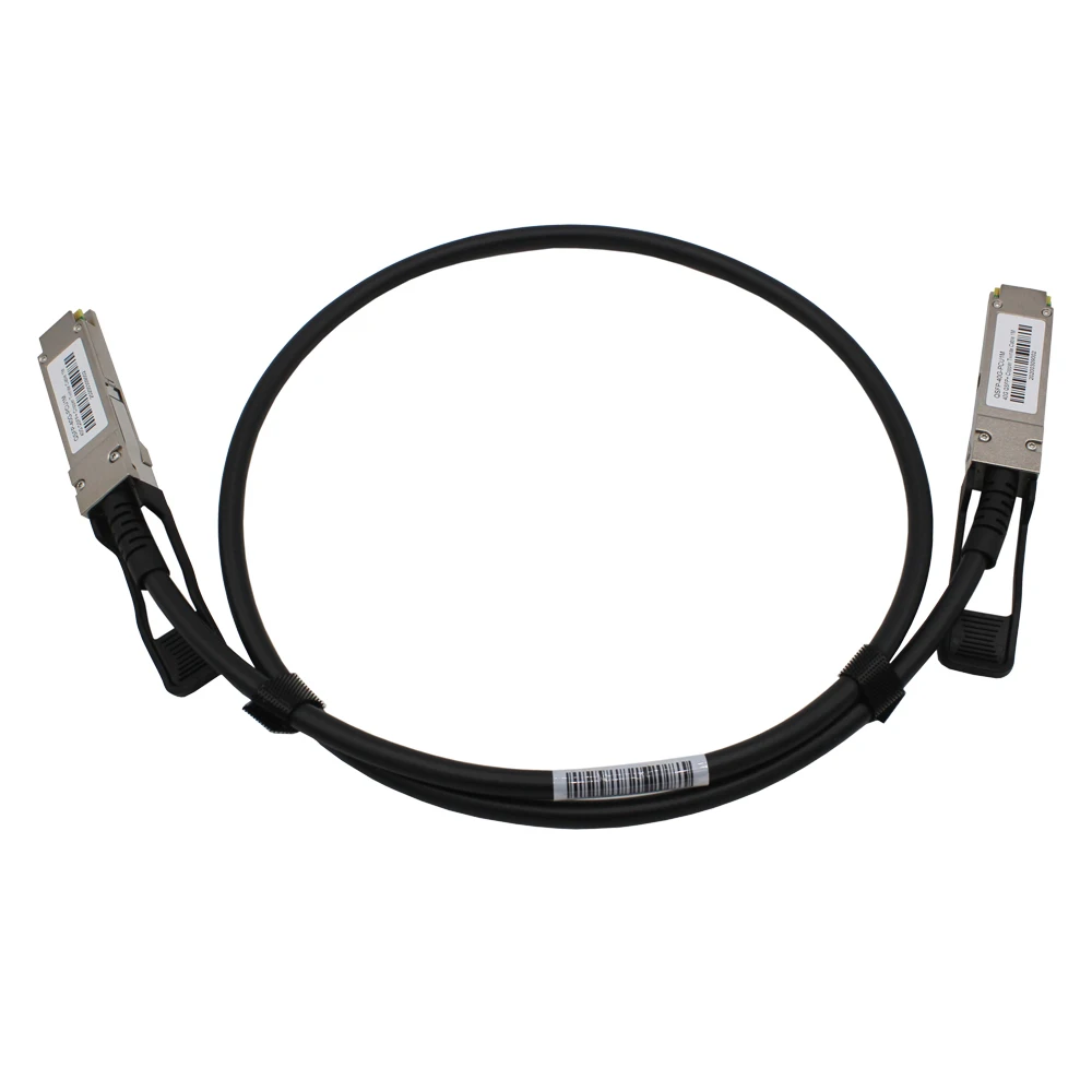 Fiber Optic Cable 40G QSFP Direct Attach Copper Passive Cable Used for 4G Network WiFi, Custom Lengths Available
