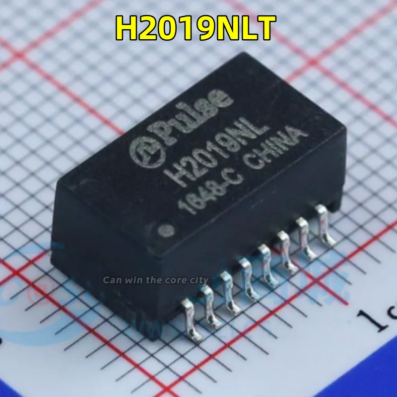 

1-100 PCS/LOT New H2019NLT screen printing H2019NL package SMD,12.7x7.1mm network port transformer original present