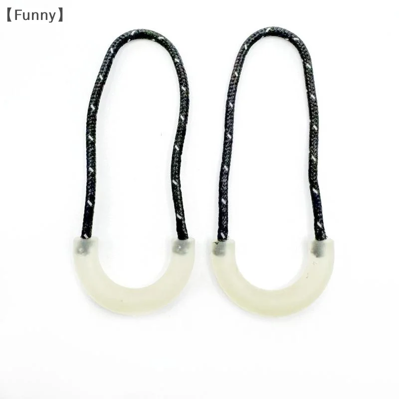 

wadaFunnyezione10,10 шт., светящаяся в темноте застежка-молния, светящаяся веревка на молнии, анти-потерянный рюкзак, одежда, куртки, слайдер, шитье головы