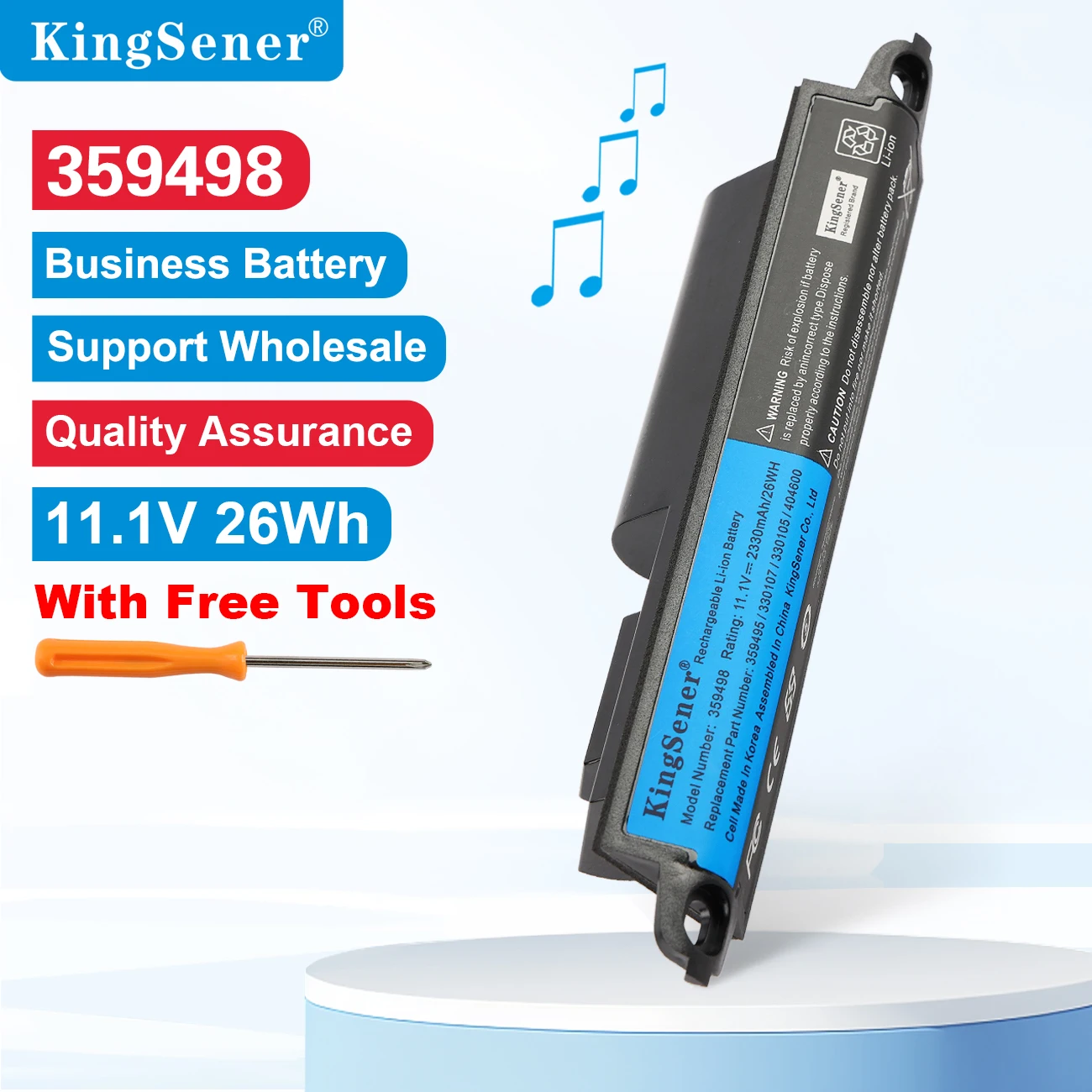 

KingSener 359498 Аккумулятор для Bose SoundLink III 330107 A 359495 330105 412540 414255 Для soundlink Bluetooth Speaker II 404600