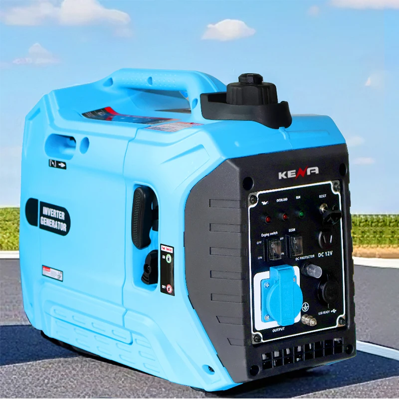 5KW 8KW Dual Fuel Inverter Generator Portable Petrol Power Station with Remote Start 4-Stroke Engine for Home Camping Use