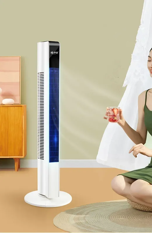 Tower fan cooler Energy-saving household electric Fan with remote control Touch Display Cooling Tower Fan High power Bladeless