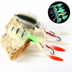 AS Soft Lure Squid Skirts Bait Fishing Lure Octopus Boat Sea Fishing PVC Rubber Artificial Soft Bait Fishing Trolling Leurre