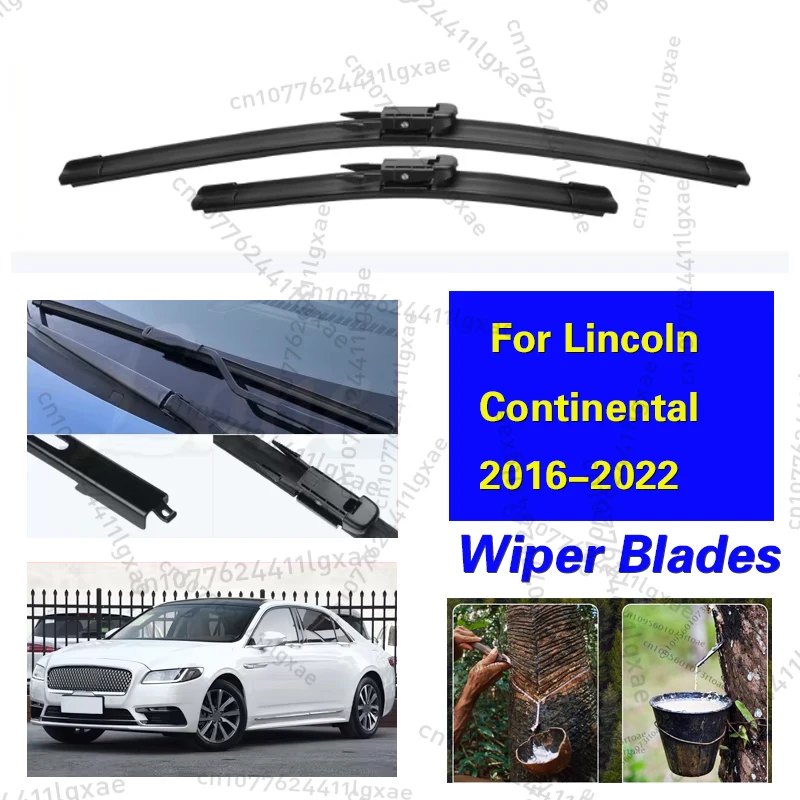 

Car Wipers For Lincoln Continental 2016 2017 2018 2019 2020 2021 2022 Front Windscreen Blade Wipers Car Accessories 24"+20"