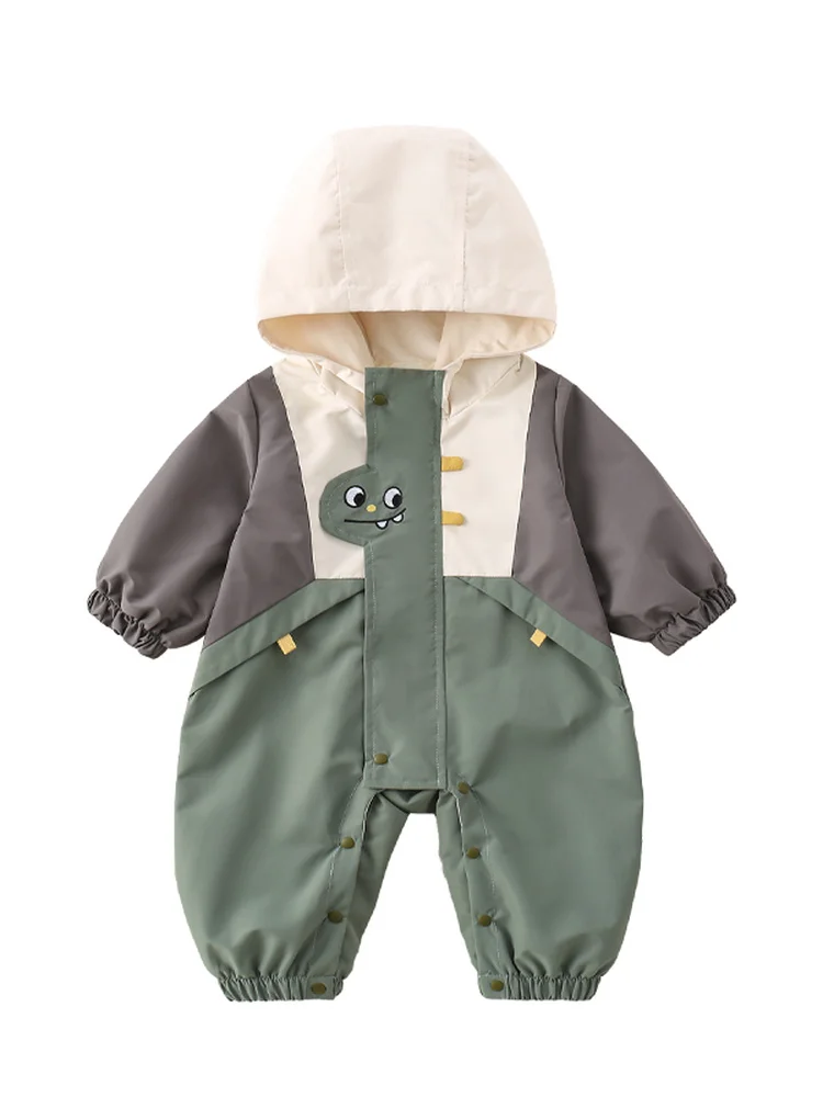 

Autumn New Arrival Baby Rer Spring Autumn Fce Hat Single Layer Cartoon Cling Suit Baby Rer
