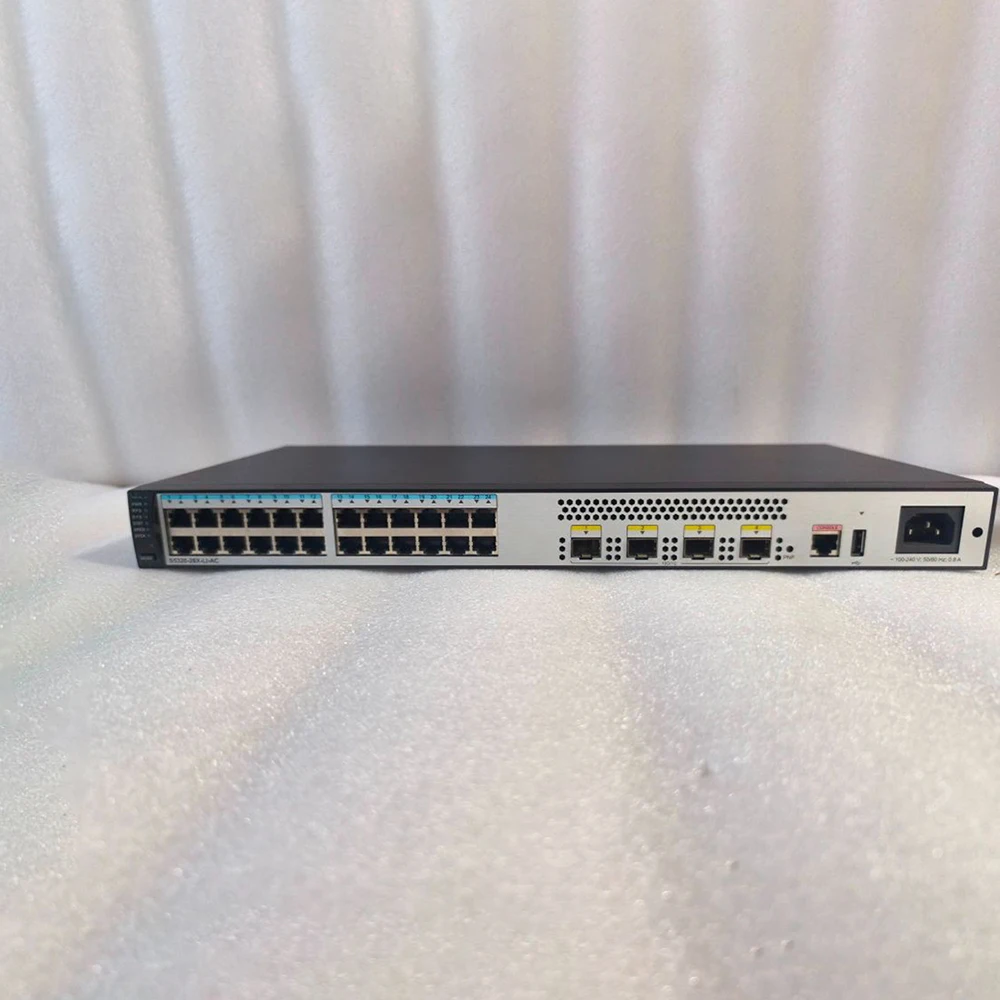 لهواوي 24 جيجابت المنفذ البصري + 4 جيجابت المنفذ البصري التبديل S5320-28X-LI-AC