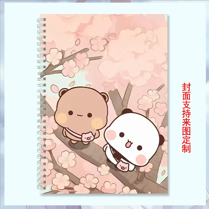 

Custom. One Two Bubu Cute Notebook A5 Loose-leaf Lined Journal Ins English B5 Grid Notebook Student Workbook