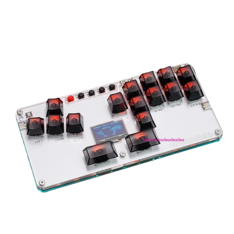 

Контроллер Hitbox Мини-без рычагов Arcade Stick Controller для ПК/PS3/PS4/Switch и аркадных игр Fightstick