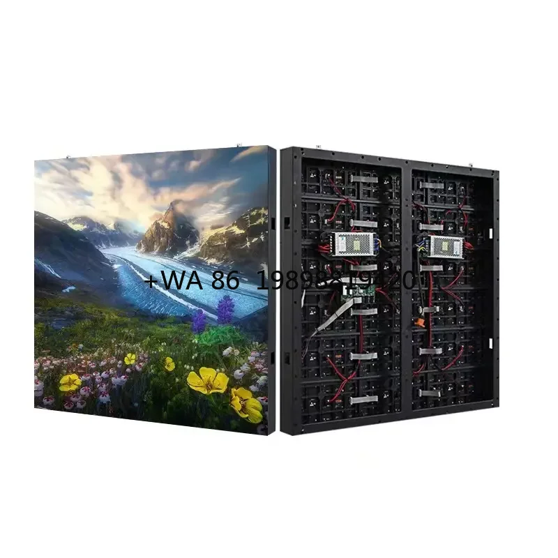 

Железный ящик с фиксированной установкой, светодиодная панель, рекламный экран, видеостена, внутренняя P2.5 P3 P3.076 960x960 мм