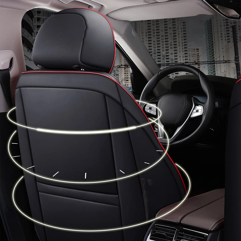 غطاء مقعد السيارة الفاخر المخصص لتويوتا CHR لاند كروزر برادو كورولا E150 هايلري RAV4 بريوس ، إكسسوارات السيارات الداخلية #4