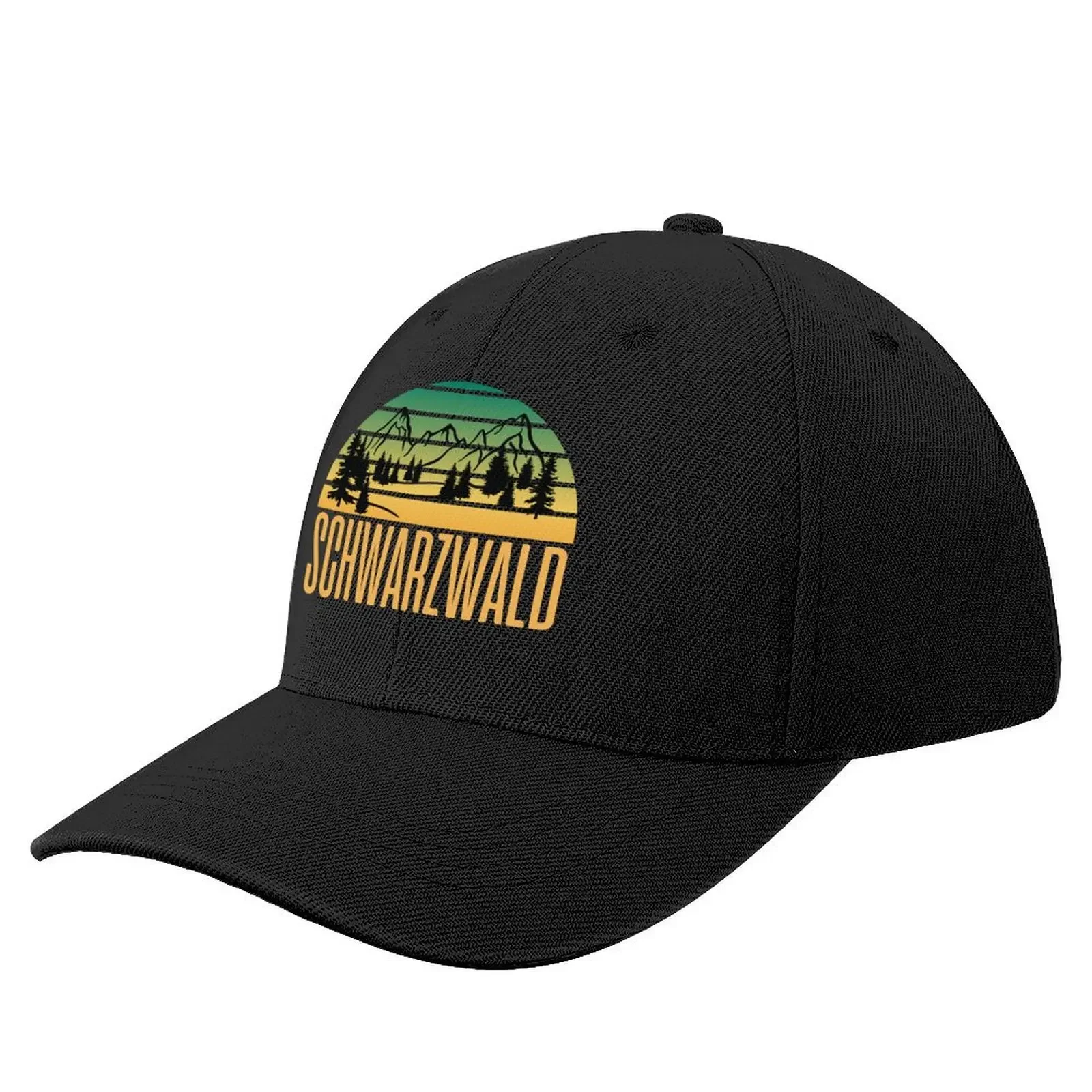 Schwarzwald Berge Baseball Cap Vintage Thermal Visor Christmas Hat Men's Hats Women's