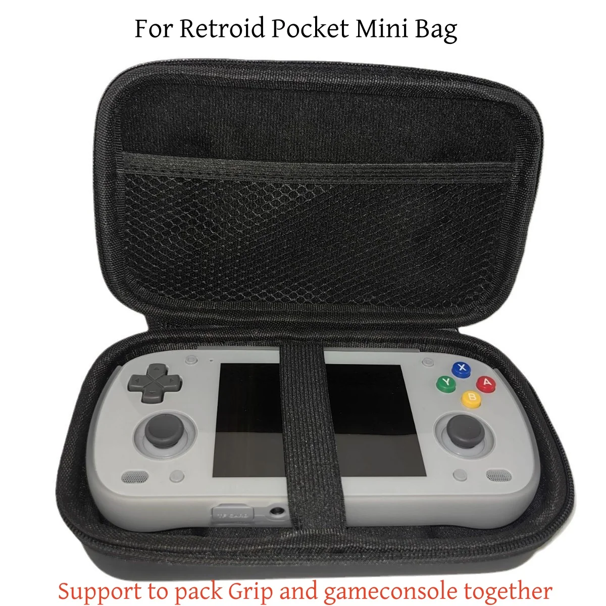 Portable Handheld Retroid Pocket Mini Case Storage Bag Packing With Grip Game Console RPMINI Protect Bag Cases Shell Box Gift