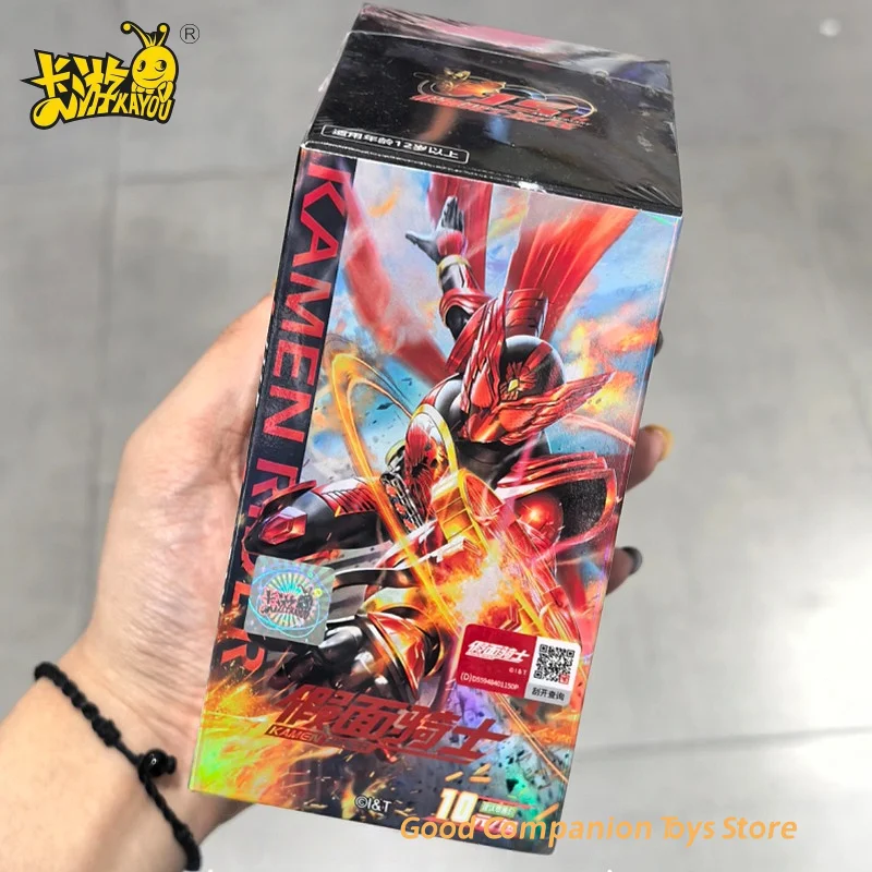 

Оригинальная коллекционная карта KAYOU Kamen Rider Hero Duel Ooo, 15-летие, юбилейное издание, анимационная карта персонажа, подарок