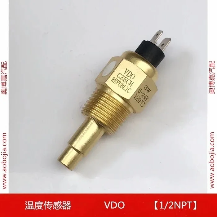 Weichai Shangchai diesel generator engine Cummins VDO water temperature sensor probe temperature sensing plug