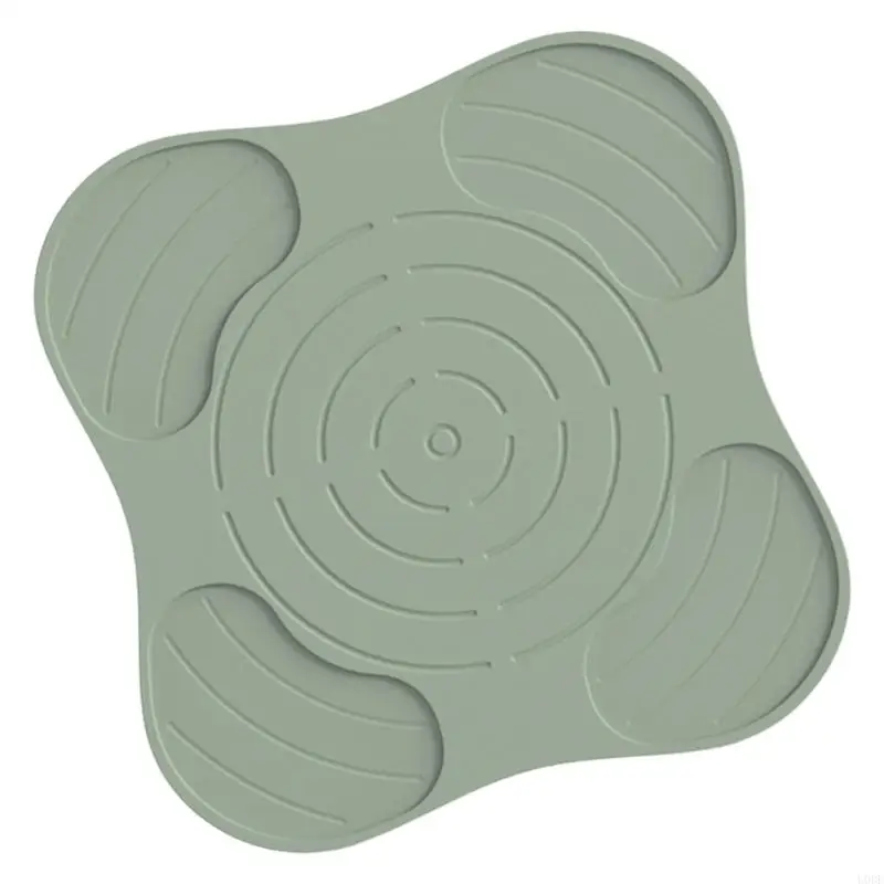   Silicone Heat Resistant Mat For Air Frying Machine Antislip Kitchen Dishwasher Safe