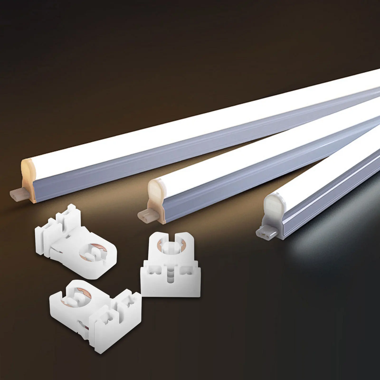 

30 шт. Plug Play потолочный светильник T12 светодиодный держатель трубки кронштейн замена розетки для лампы прочный материал ПК широкий