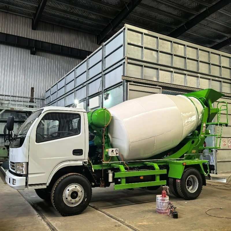 Optimize Fuel Consumption and Reduce Costs Concrete Mixing Tank Trucks Have High Utilization Efficiency