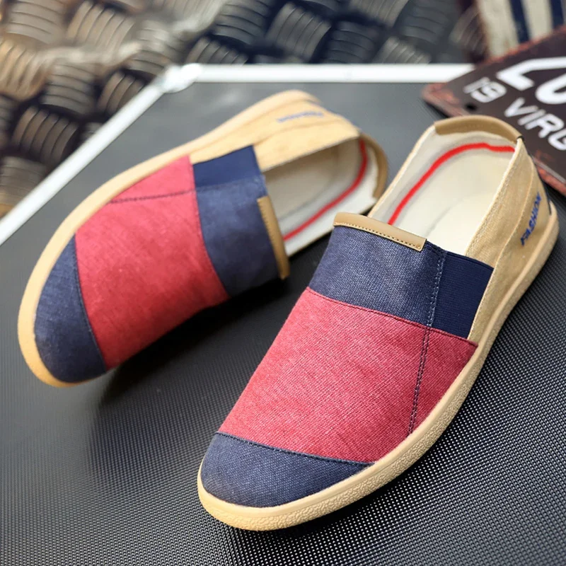 

Женская парусиновая обувь на плоской подошве, дизайнерские кроссовки для пар, лоферы без шнуровки, женская и мужская прогулочная обувь, повседневная обувь, мягкие мокасины