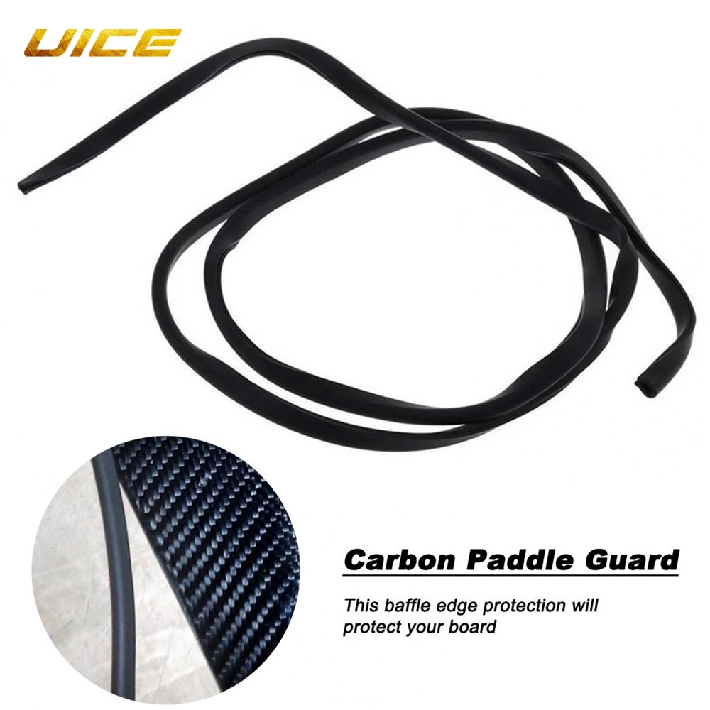 Carbon Paddle Guard Surfboad Edge Protection Strip for Surf Carbon Paddle Protector Baffle Edge Protection Strip Paddle Protecti