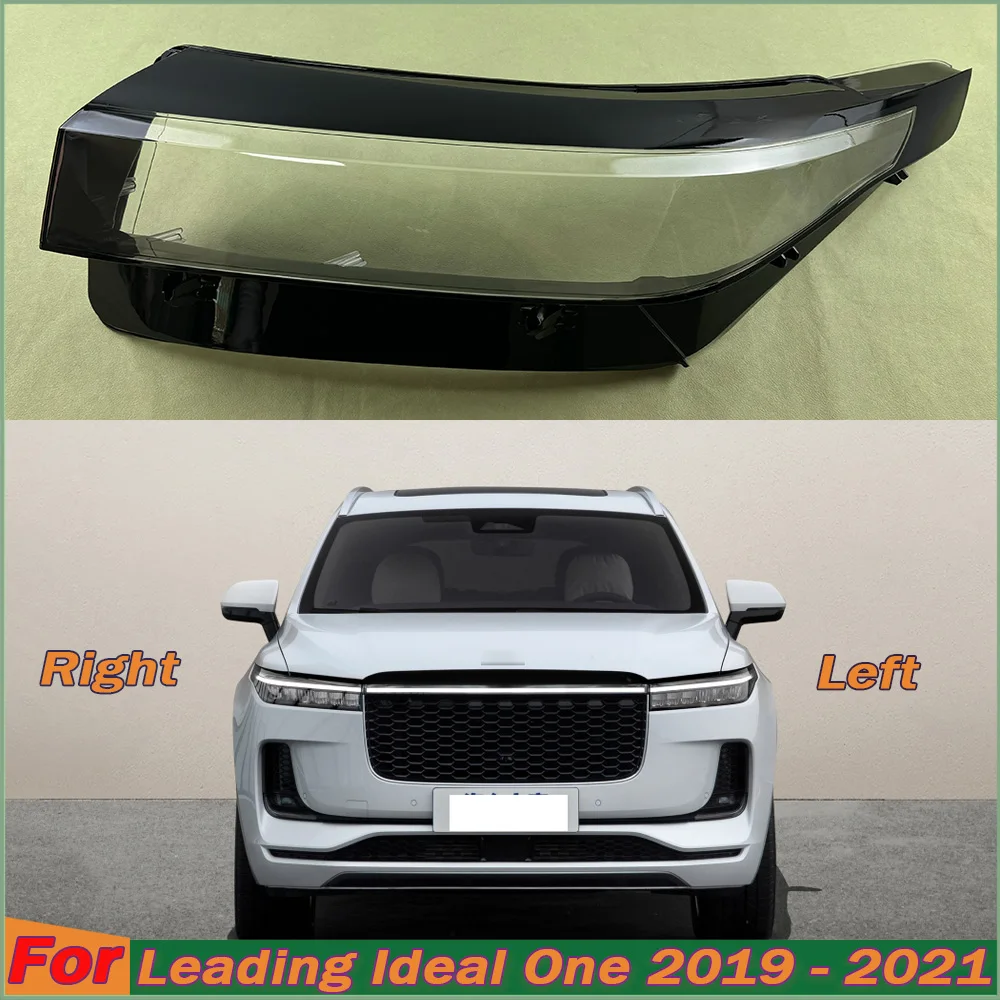 

For Leading Ideal One 2019 2020 2021 Headlight Lens Cover Transparent Lampshade Headlamp Shell Plexiglass Auto Replacement Parts