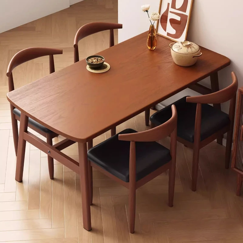 

Minimalist Modern Dining Table Waterproof Design Chair Living Dining Table Rectangle Stand Muebles Para El Hogar Furniture