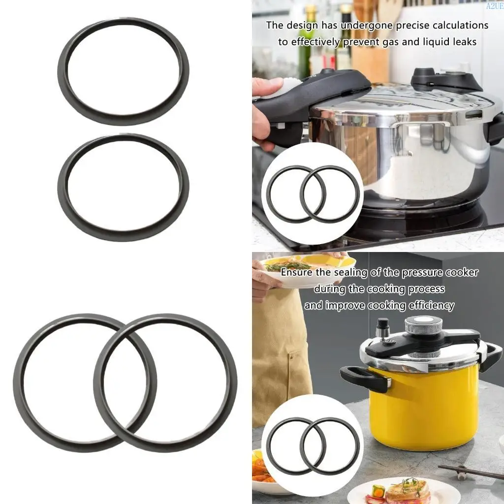 A2UE 2PCS Силиконовая прокладка для скороварки, предлагающих превосходные герметичные кольца