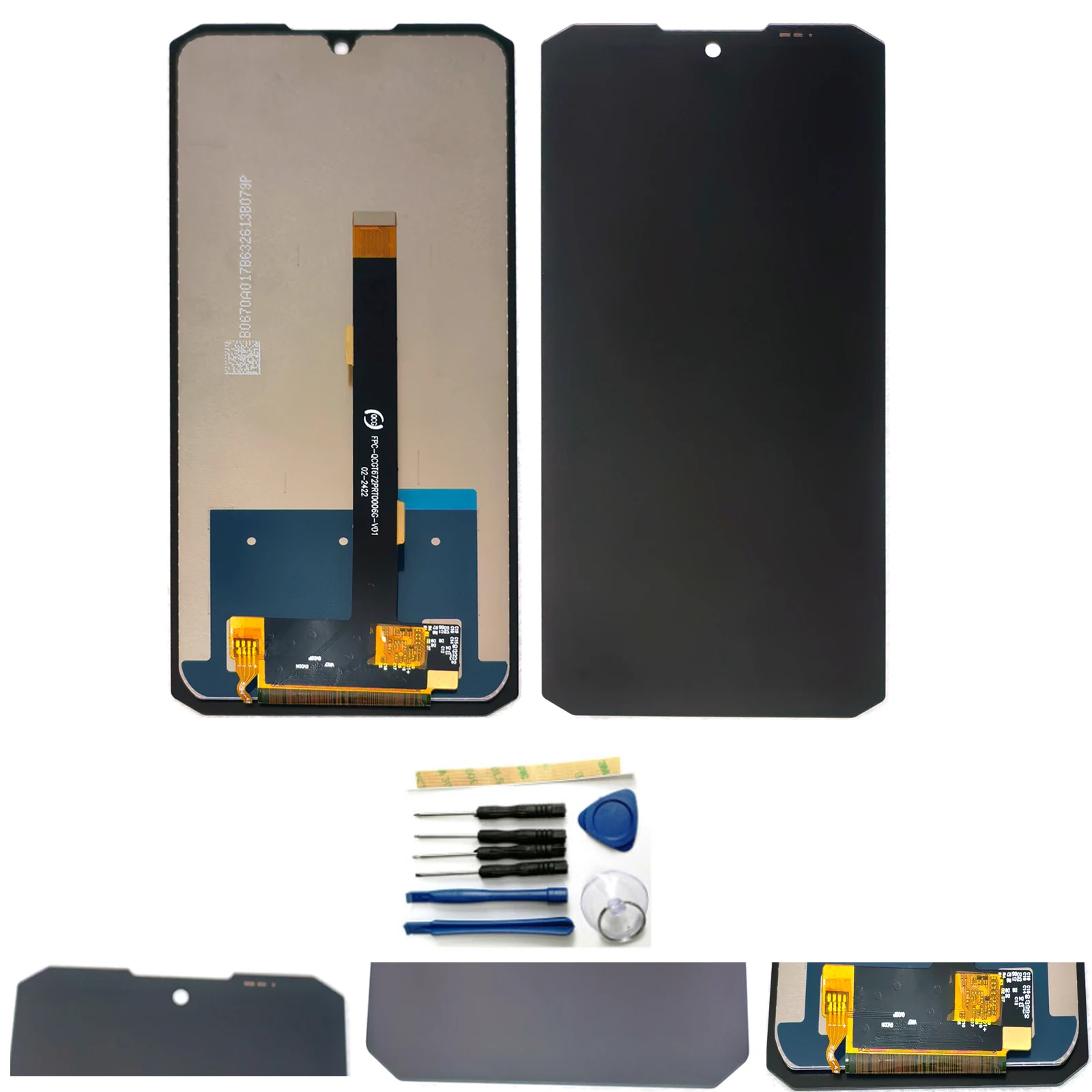 

6,72 "для Doogee Blade GT ЖК-дисплей с сенсорным экраном и дигитайзером, запасные части