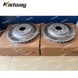 2PCS High Quality Rear Brake Disc Kit For Maserati Quattroporte M139 4.2L 228411