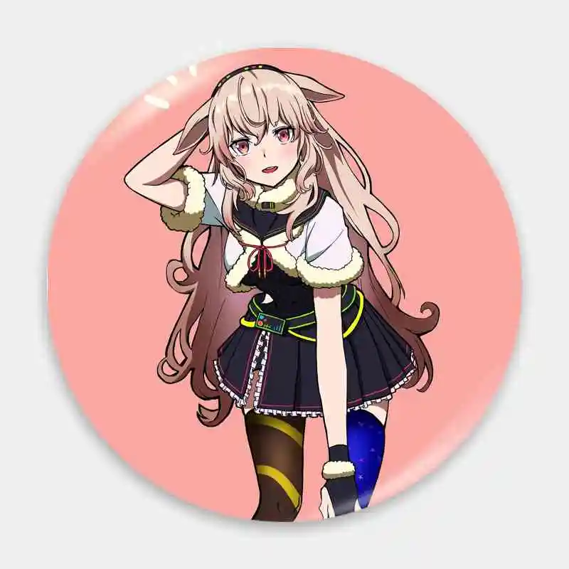 بروش شارة معدنية أنيمي ، درنة قناة أفلام ، حقيبة مدرسية إبداعية ، ملحقات مرساة ، هدية للأطفال ، بروش فاندوم ، تصنعه بنفسك ، 75-