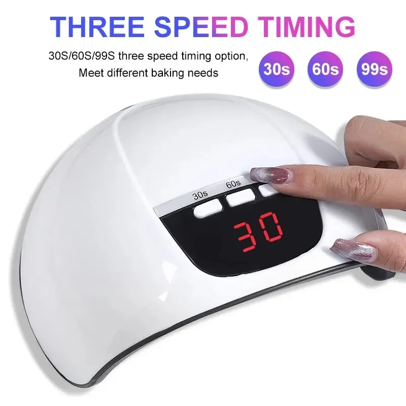 Professional Nail Dryer 18LEDS Infrared Sensor Manicure Nail Lamp for Quick Curing All UV Gel Polish Nail Dryer Salon Tools