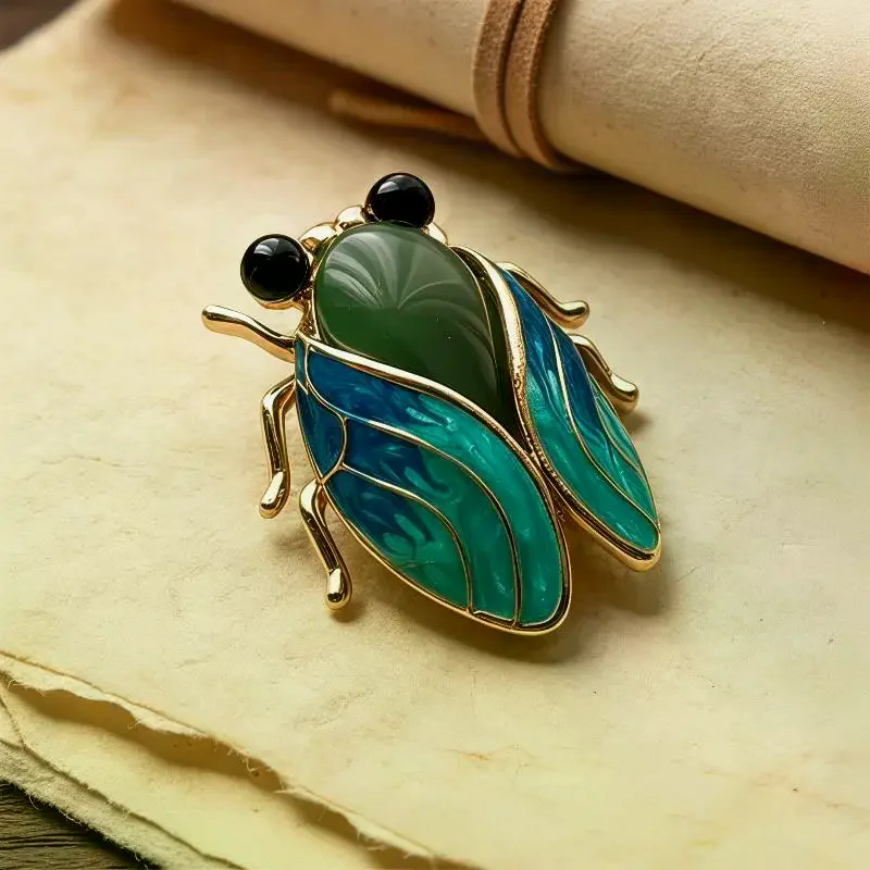 Vintage Cicada Brooch For Women Men Fashion  Brooches Pins Jewelry Accessories Party Gifts 2026