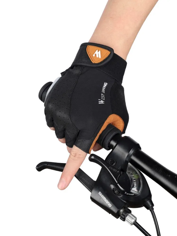 AliExpress West Biking WEST BIKING Sports Bike Gloves Half Finger Men Women MTB Cycling Gloves Running Fitness Gym Riding Motorcycle Bicycle Gloves