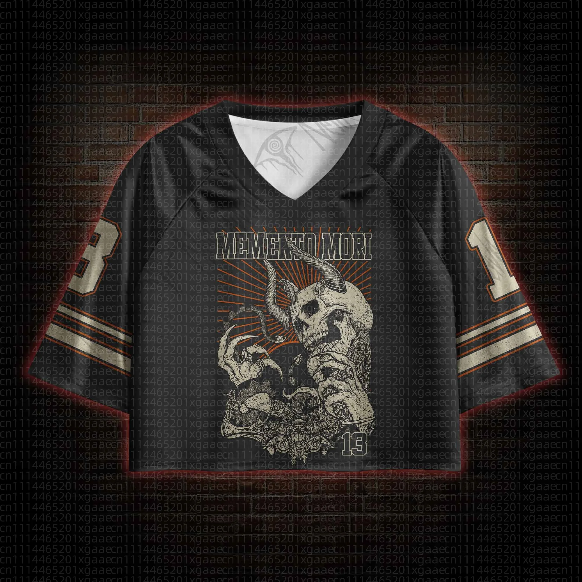 2026 New Movie Sports Fashion Adult Children V-neck Crop Top T-shirt Street View Clothing Gothic Horror Fan Gift