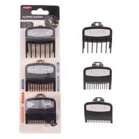 3Pcs Hair Clipper Guards Guide Combs Hair Trimmer Cutting Guides Salon Barber Styling Tool Attachment Compatible